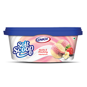 Soft Scoop Vanilla & Strawberry
